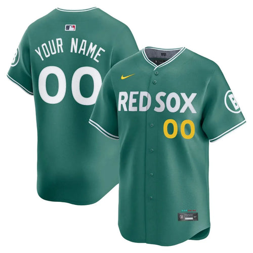 Boston Red Sox 2025 City Connect Vapor Premier Limited Custom Jersey - All Stitched