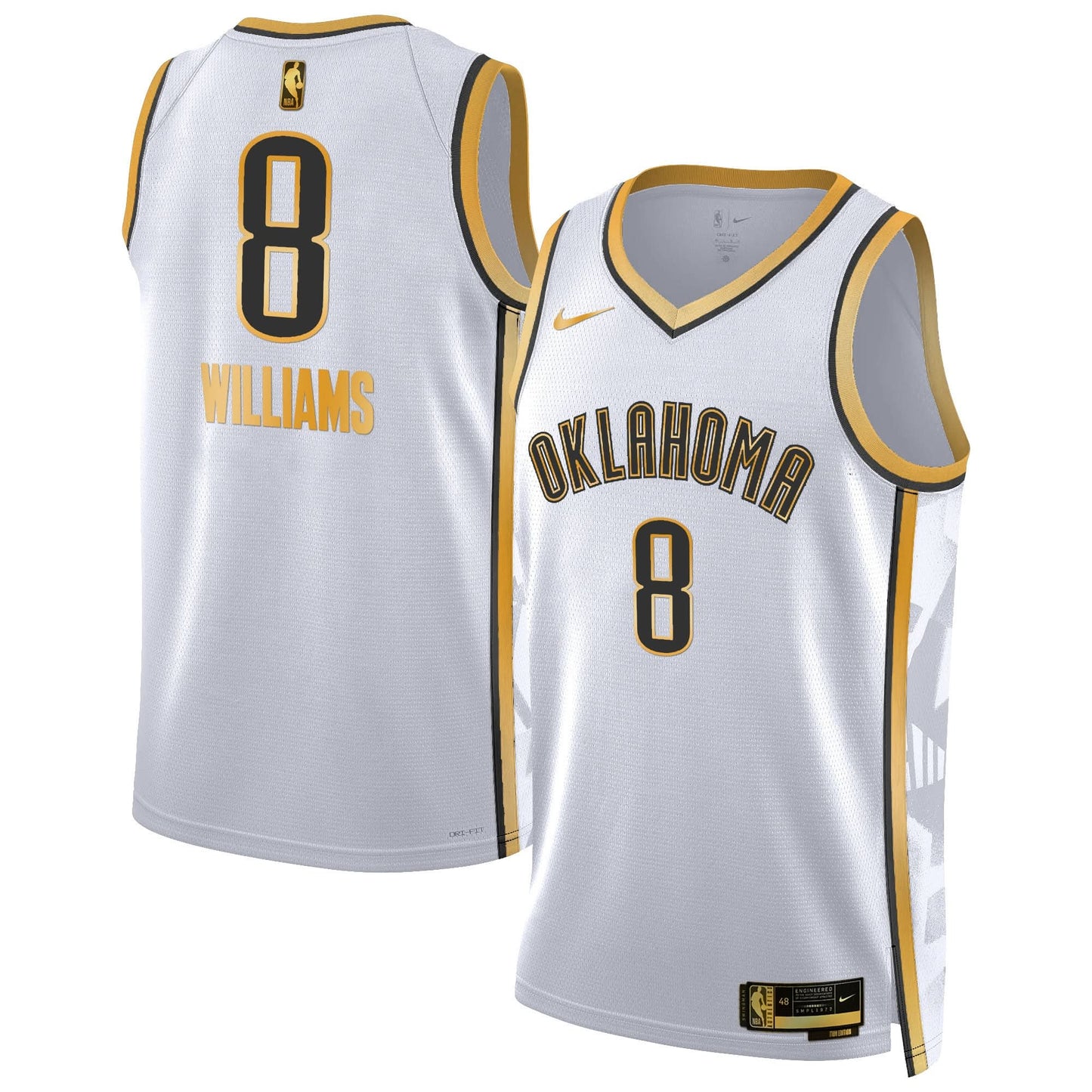 Oklahoma City Thunder 2024/25 City Edition Swingman Jersey - All Stitched