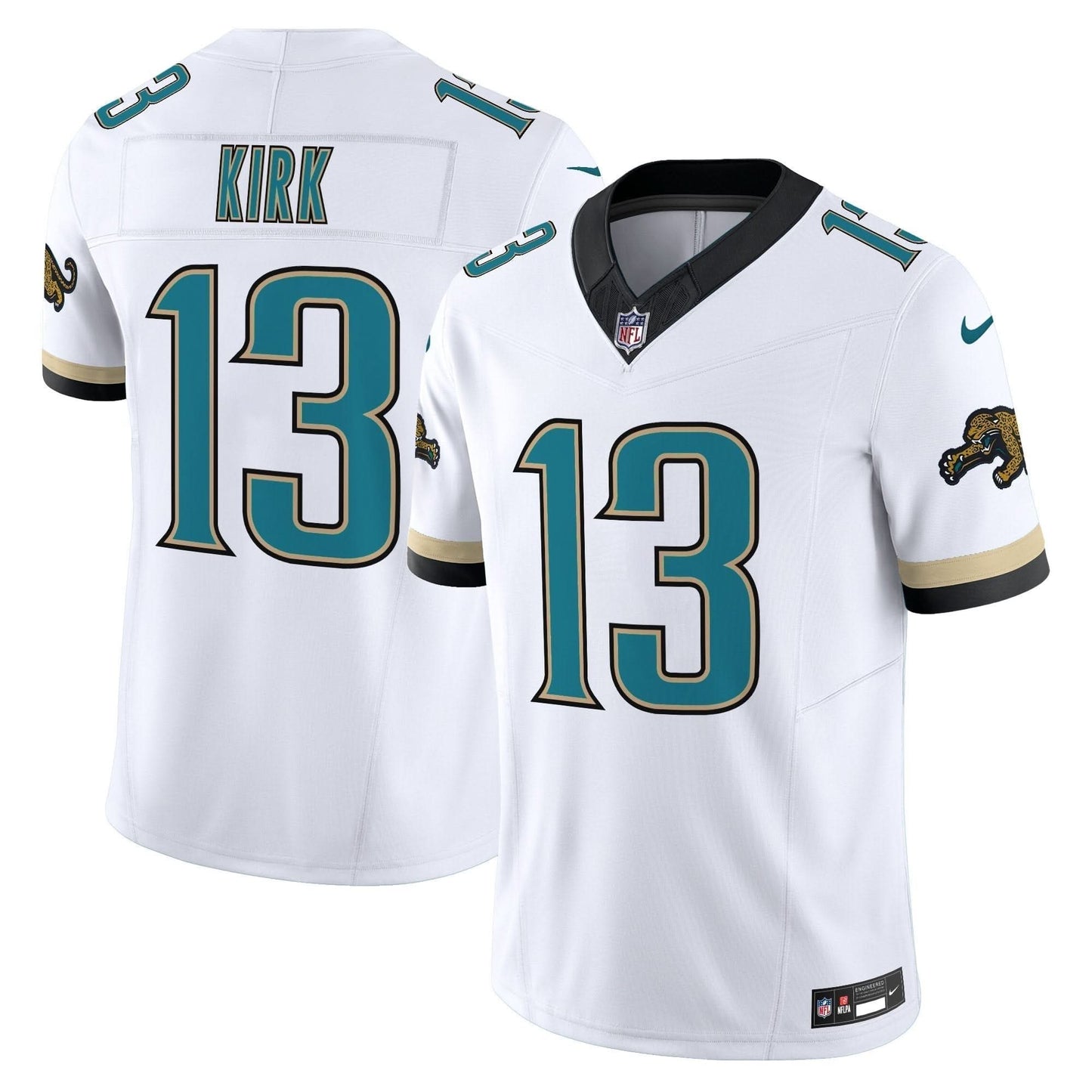 Jacksonville Jaguars Throwback Vapor Limited Jersey - All Stitched