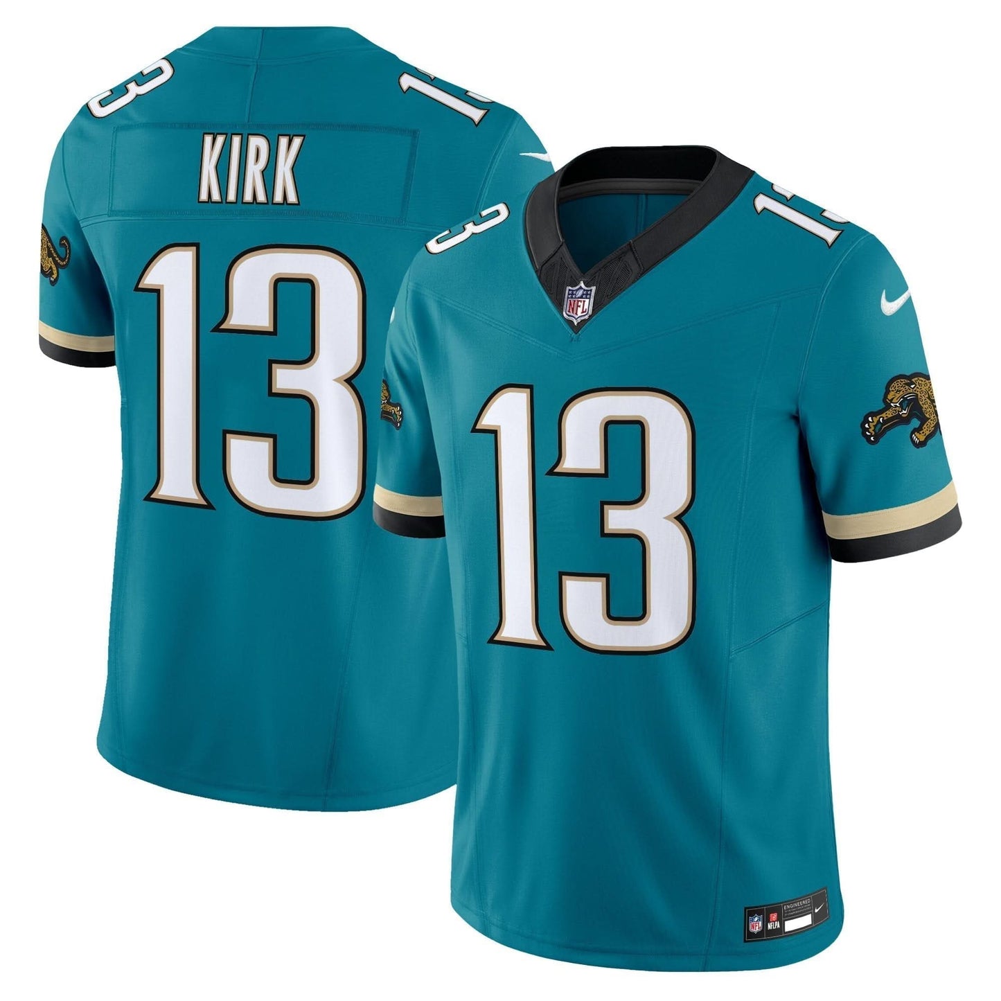 Jacksonville Jaguars Throwback Vapor Limited Jersey - All Stitched
