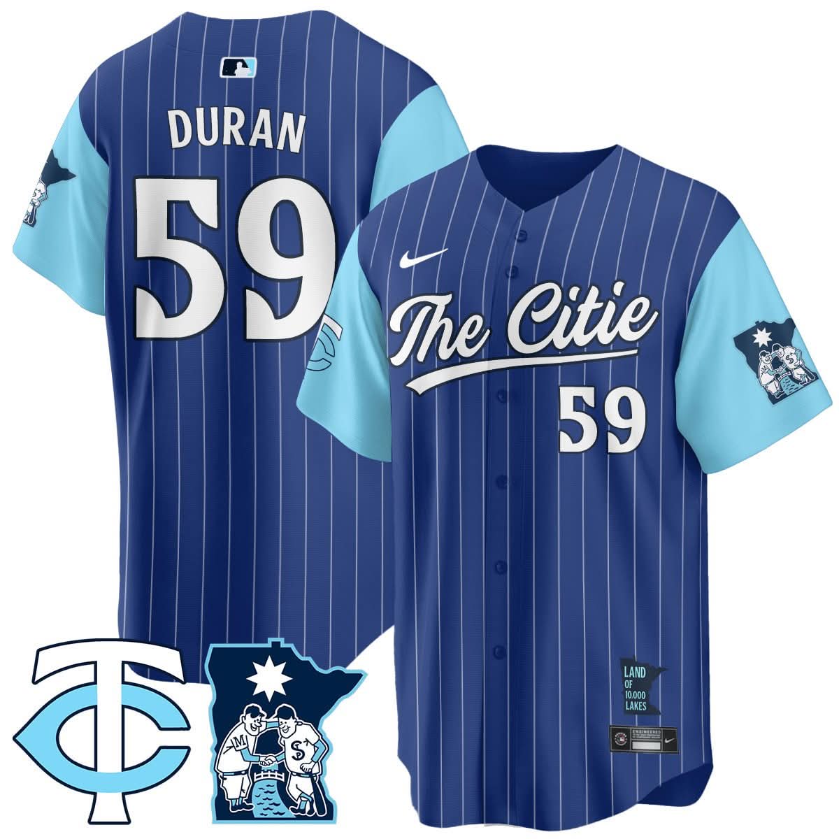 Minnesota Twins City Connect Concept Jersey - All Stitched