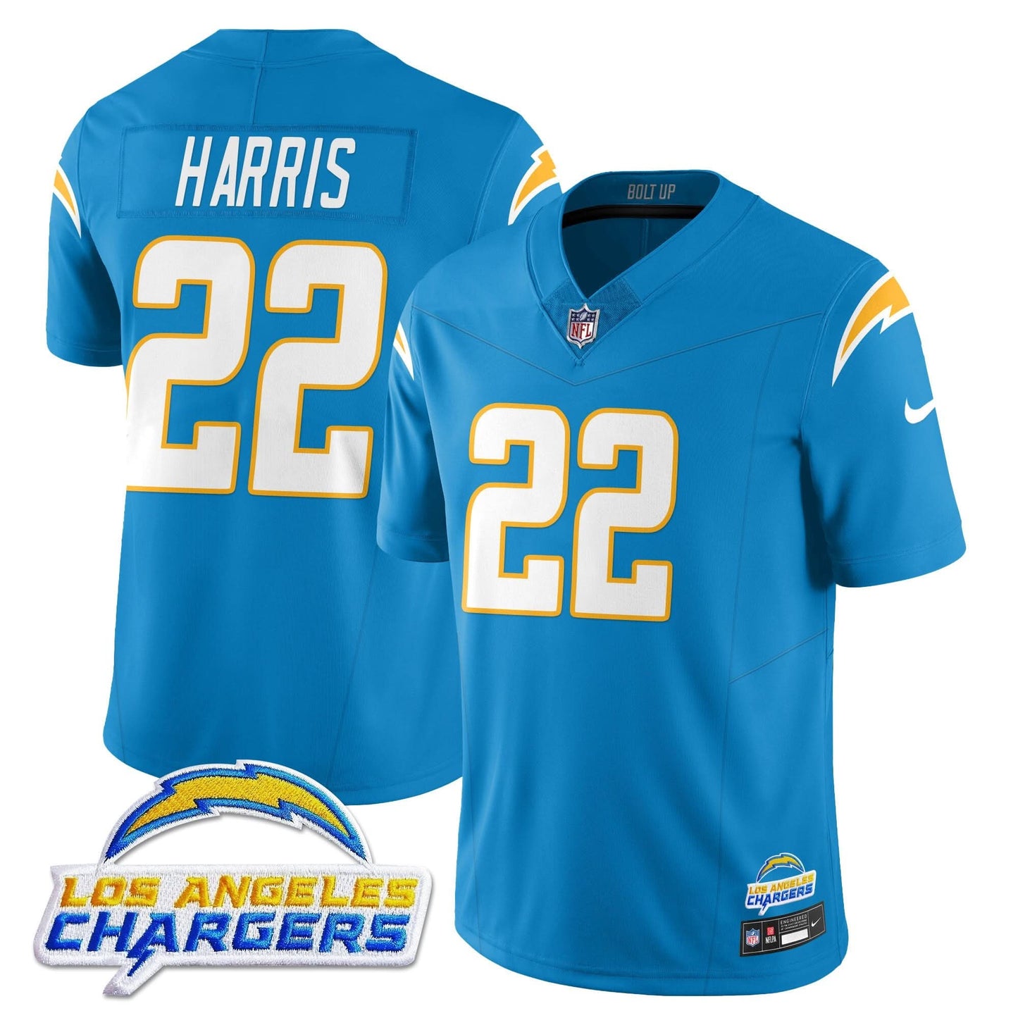 Los Angeles Chargers Alternate 2025 Jersey - All Stitched
