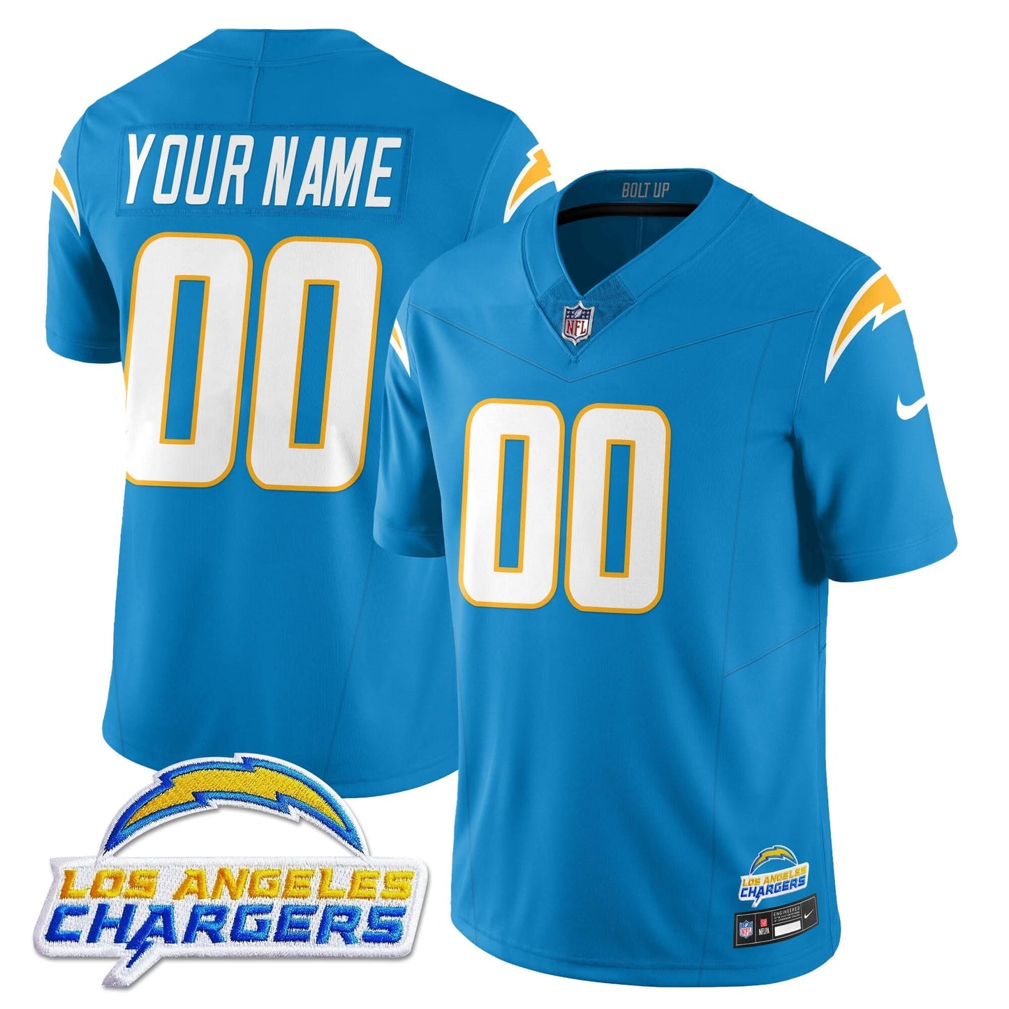 Los Angeles Chargers Alternate 2025 Jersey - All Stitched