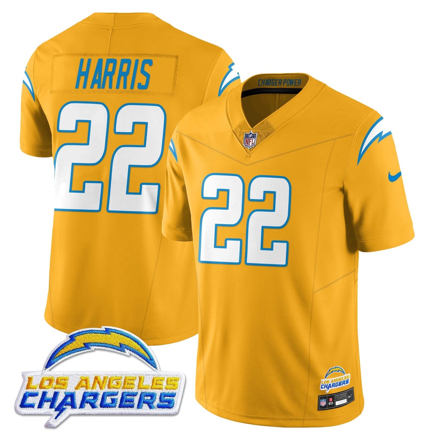 Los Angeles Chargers Alternate 2025 Jersey - All Stitched