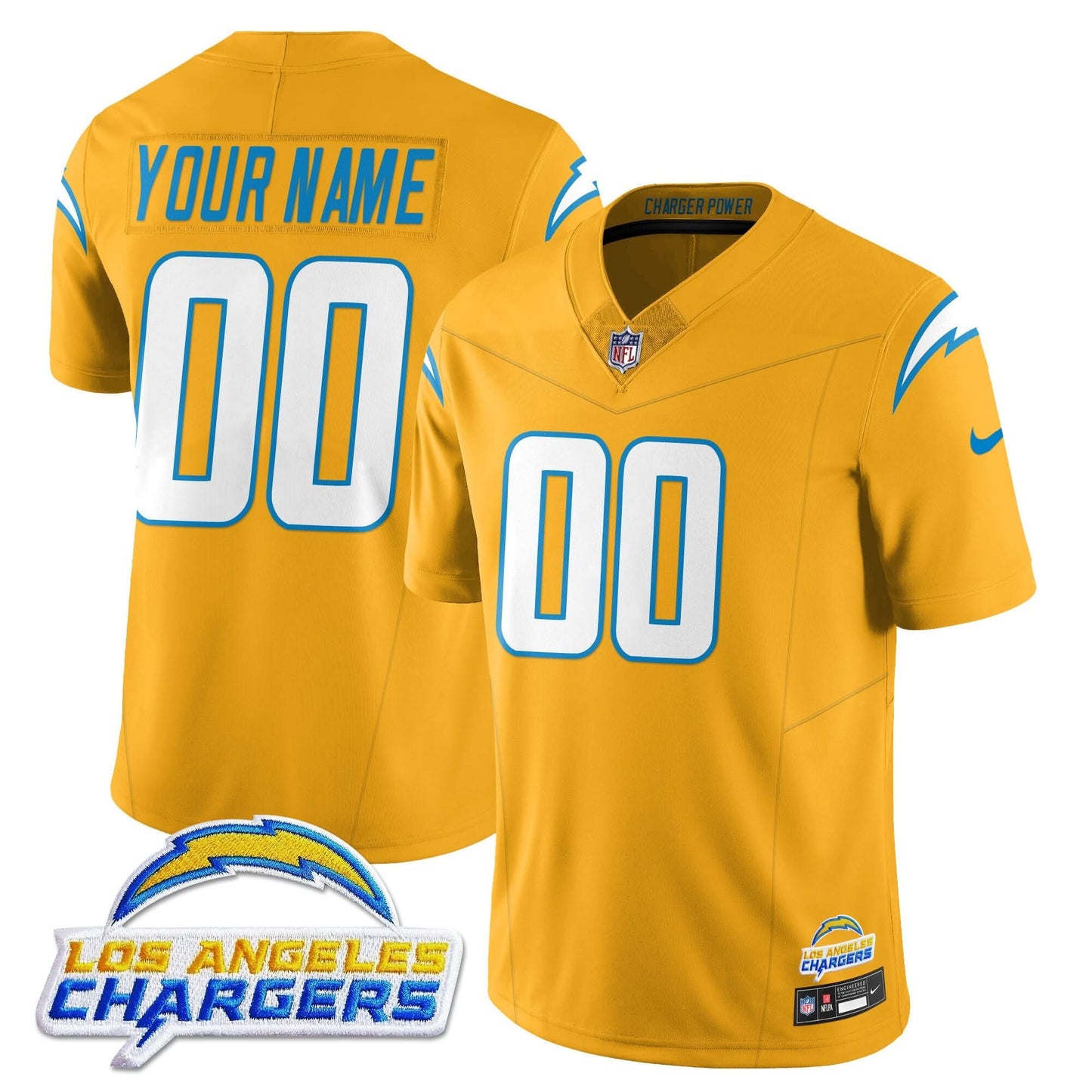 Los Angeles Chargers Alternate 2025 Jersey - All Stitched