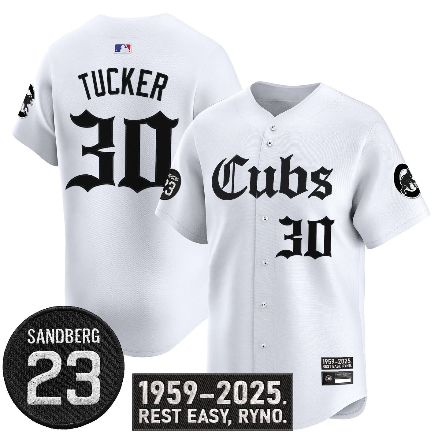 Chicago Cubs 'Ryne Sandberg Tribute' Vapor Premier Limited Jersey - All Stitched