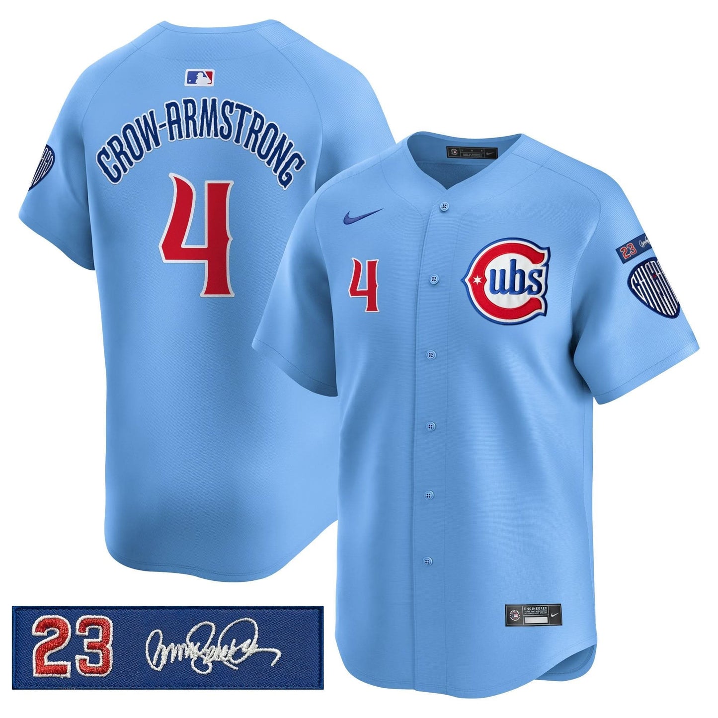 Chicago Cubs 'Ryne Sandberg Tribute' Vapor Premier Limited Jersey V3 - All Stitched