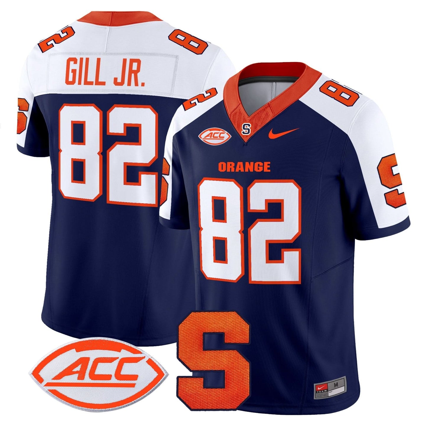 Syracuse Orange 2025 Vapor Limited Jersey - All stitched