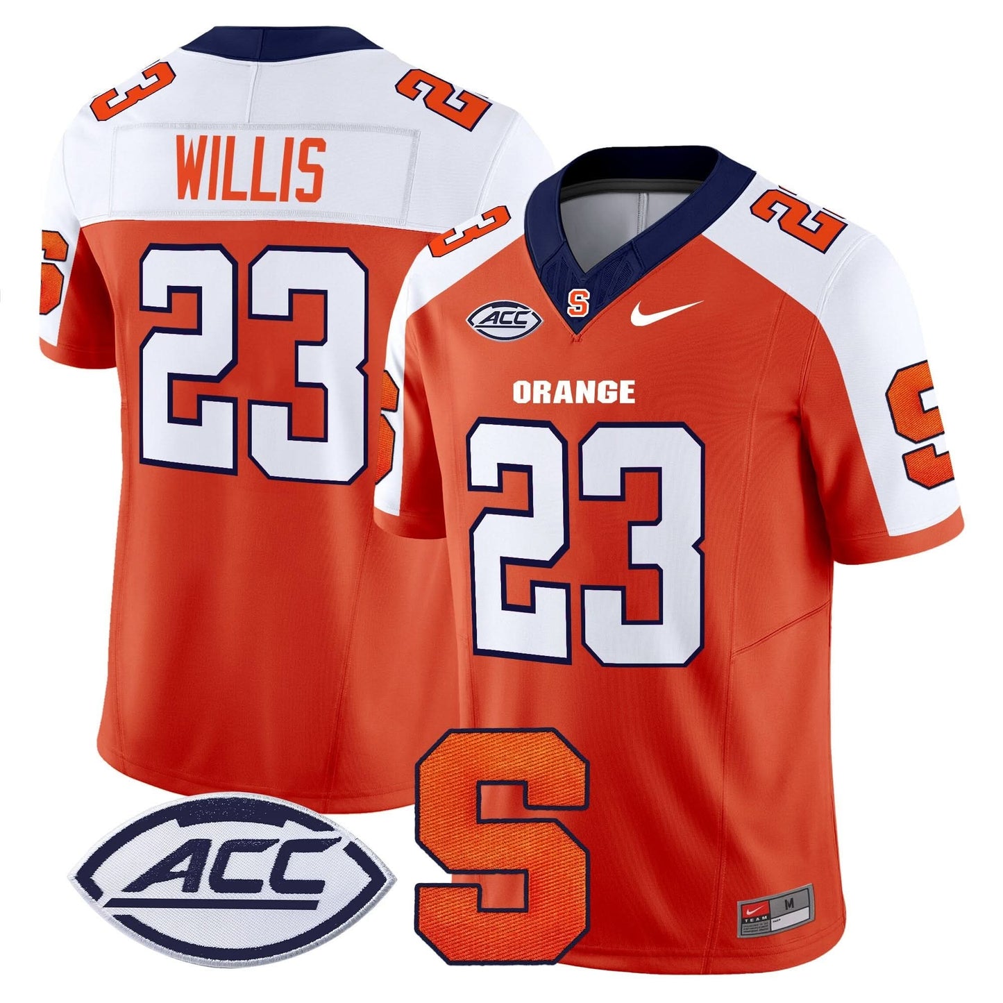 Syracuse Orange 2025 Vapor Limited Jersey - All stitched