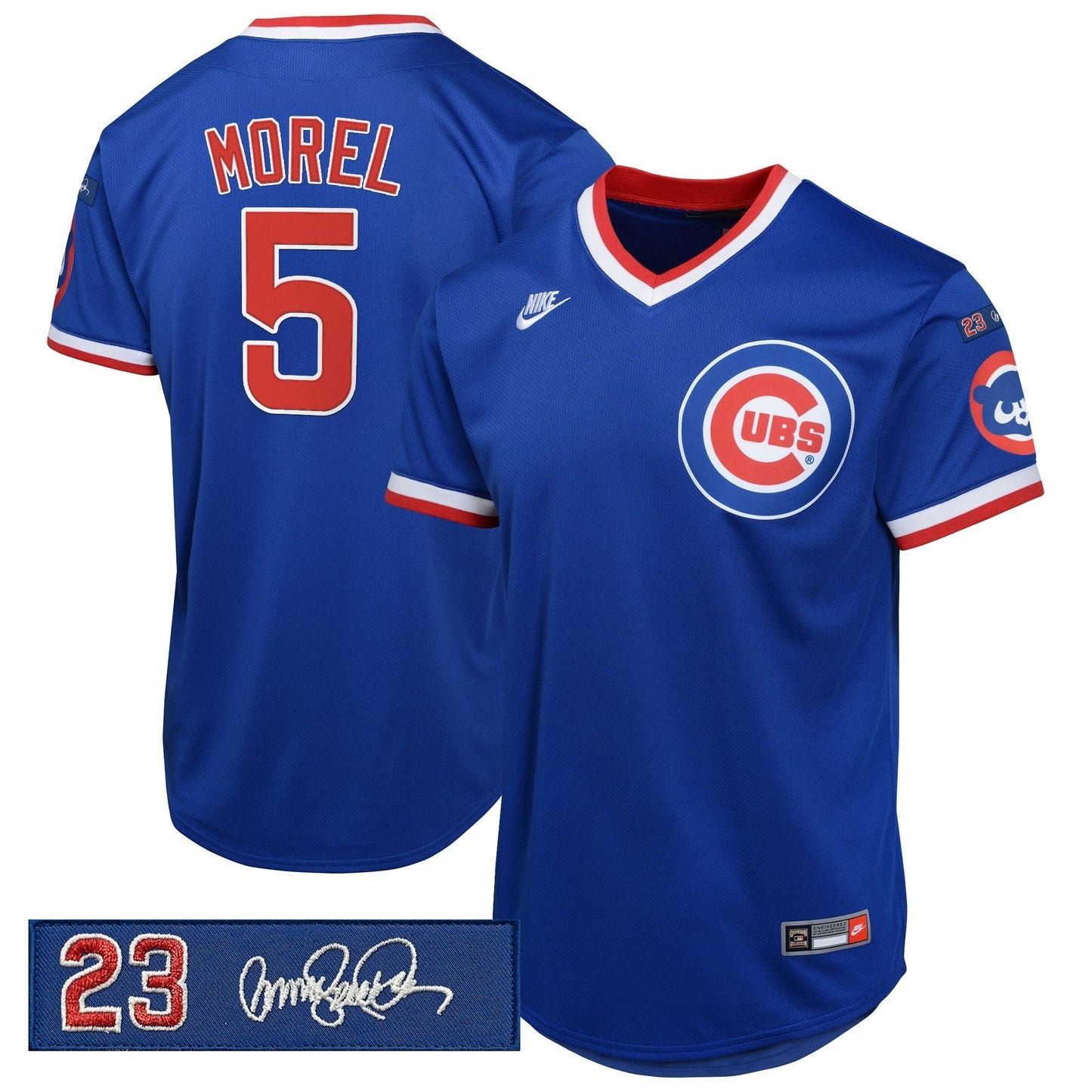 Chicago Cubs 'Ryne Sandberg Tribute Patch' Cooperstown Jersey - All Stitched