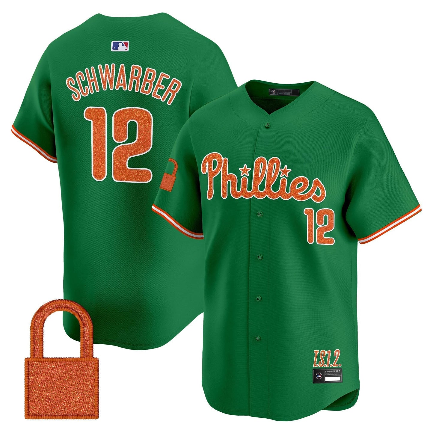 Philadelphia Phillies 'Taylor Swift - TS12 - The Life of a Showgirl' Vapor Premier Limited Jersey - All Stitched