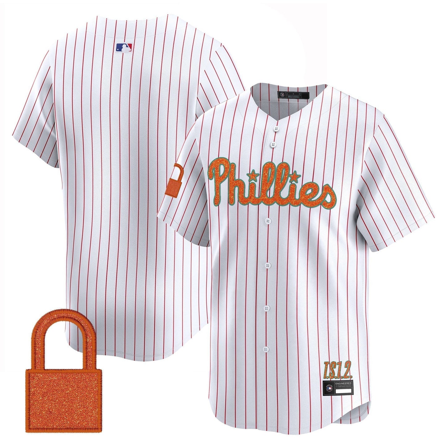 Philadelphia Phillies 'Taylor Swift - TS12 - The Life of a Showgirl' Vapor Premier Limited Jersey - All Stitched