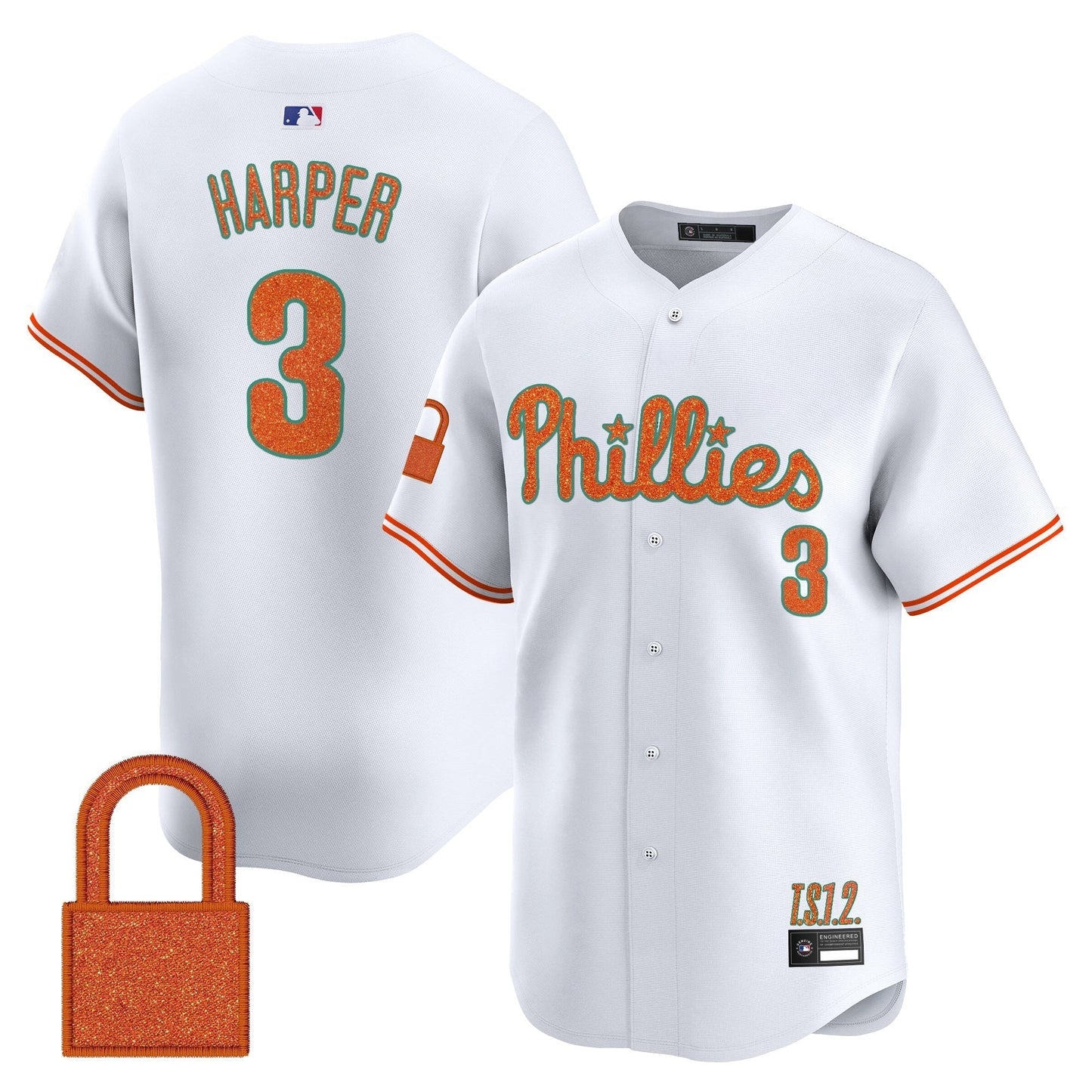 Philadelphia Phillies 'Taylor Swift - TS12 - The Life of a Showgirl' Vapor Premier Limited Jersey - All Stitched