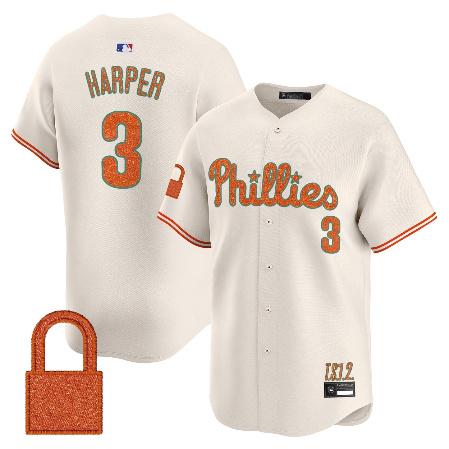 Philadelphia Phillies 'Taylor Swift - TS12 - The Life of a Showgirl' Vapor Premier Limited Jersey - All Stitched