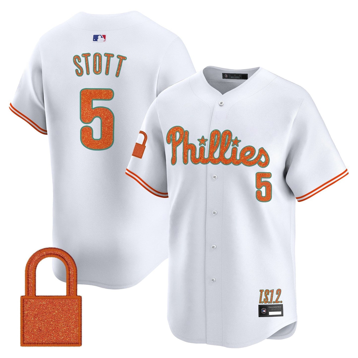 Philadelphia Phillies 'Taylor Swift - TS12 - The Life of a Showgirl' Vapor Premier Limited Jersey - All Stitched