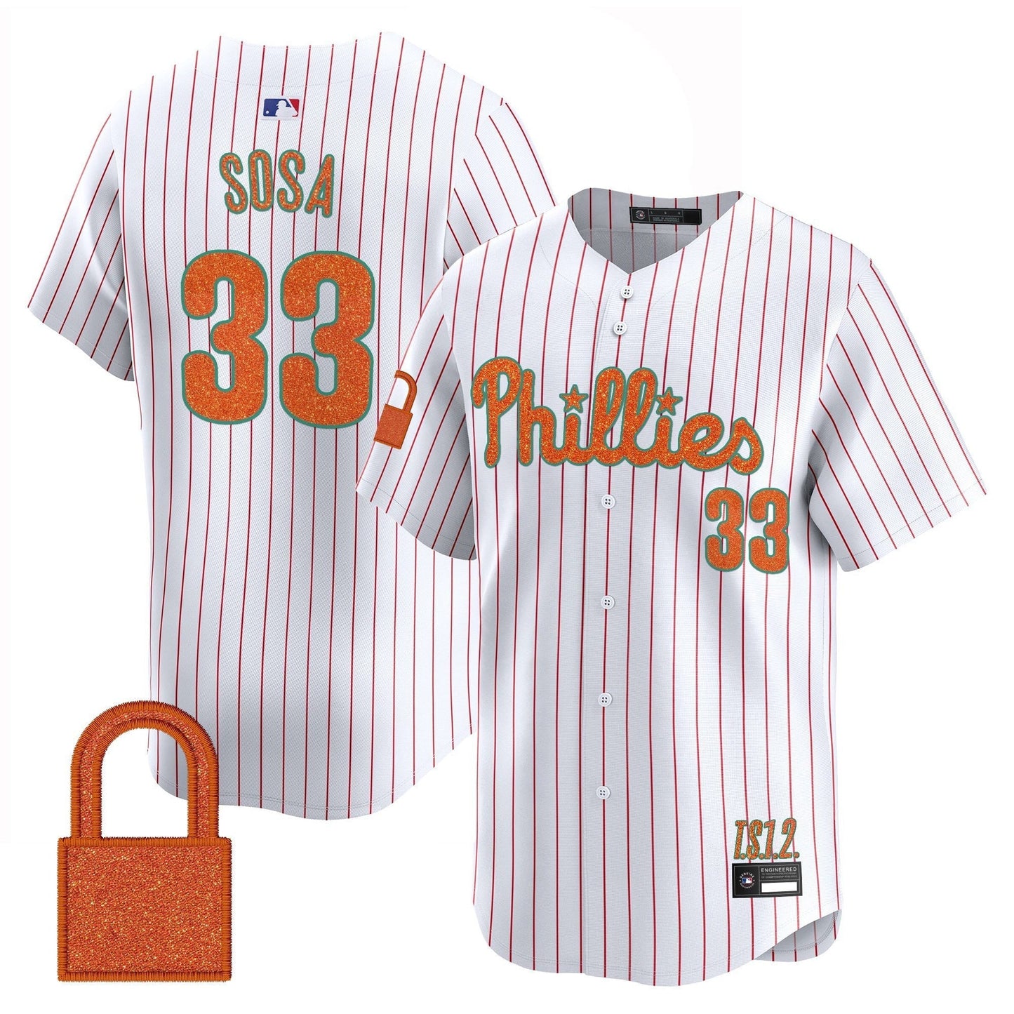 Philadelphia Phillies 'Taylor Swift - TS12 - The Life of a Showgirl' Vapor Premier Limited Jersey - All Stitched