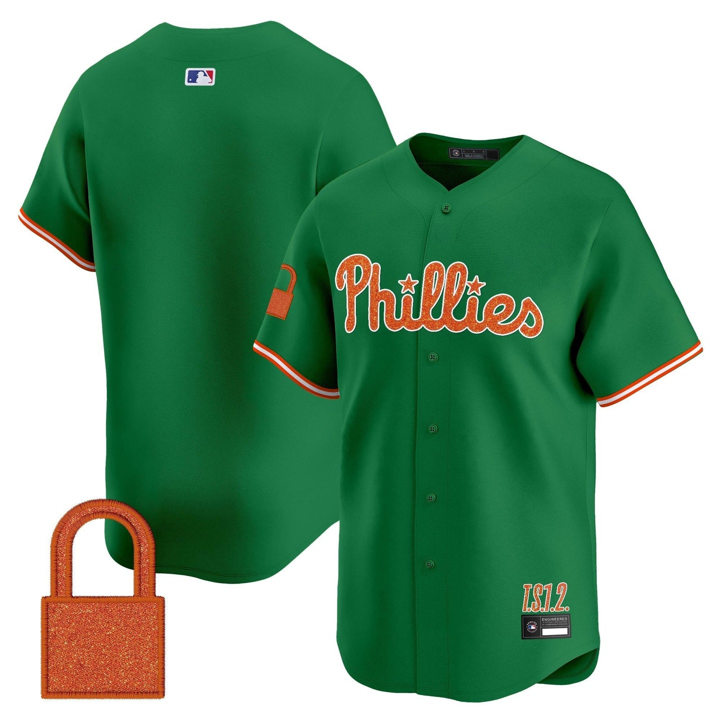 Philadelphia Phillies 'Taylor Swift - TS12 - The Life of a Showgirl' Vapor Premier Limited Jersey - All Stitched