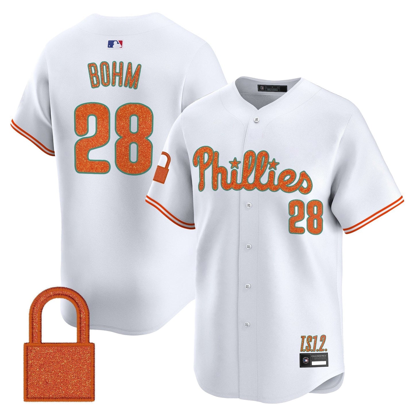 Philadelphia Phillies 'Taylor Swift - TS12 - The Life of a Showgirl' Vapor Premier Limited Jersey - All Stitched