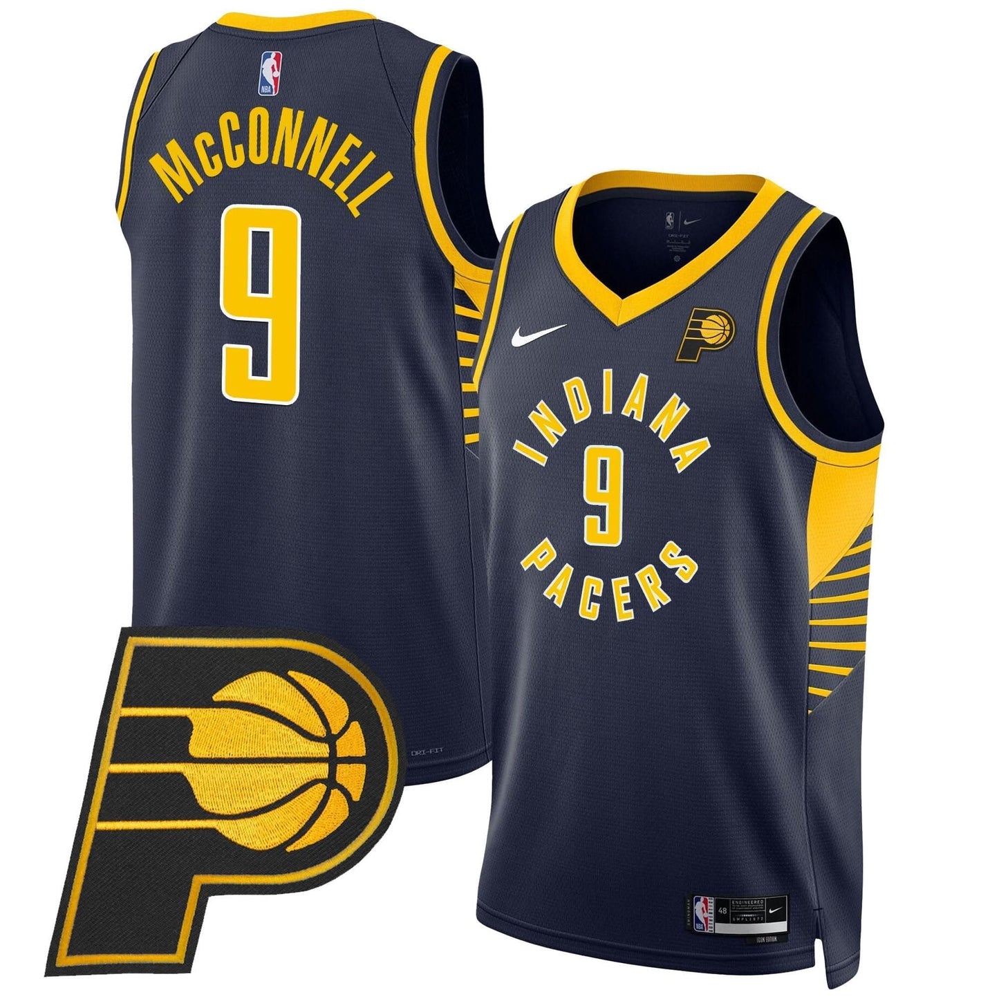 Indiana Pacers Swingman Jersey V2 - All Stitched