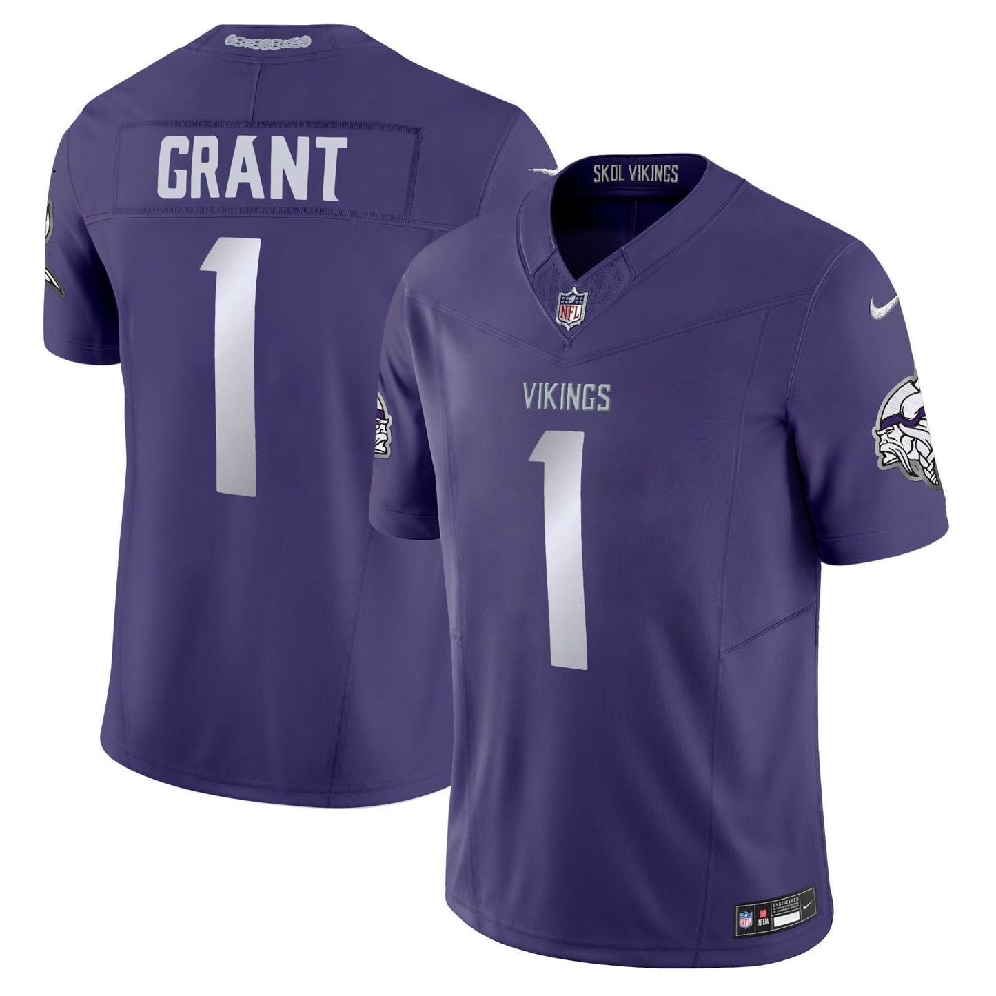 Minnesota Vikings 2024 Winter Warrior Vapor Limited Jersey - All Stitched