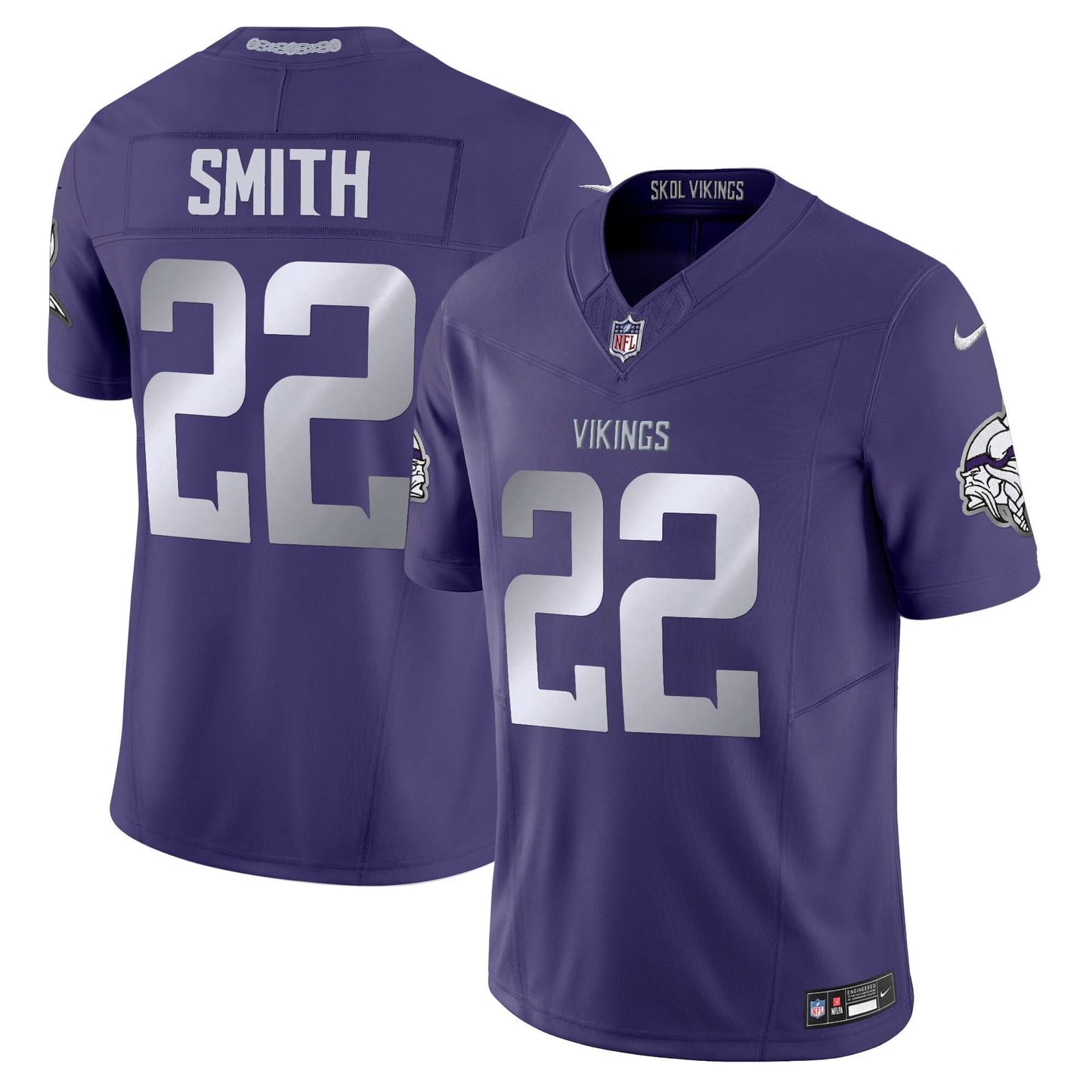 Minnesota Vikings 2024 Winter Warrior Vapor Limited Jersey - All Stitched