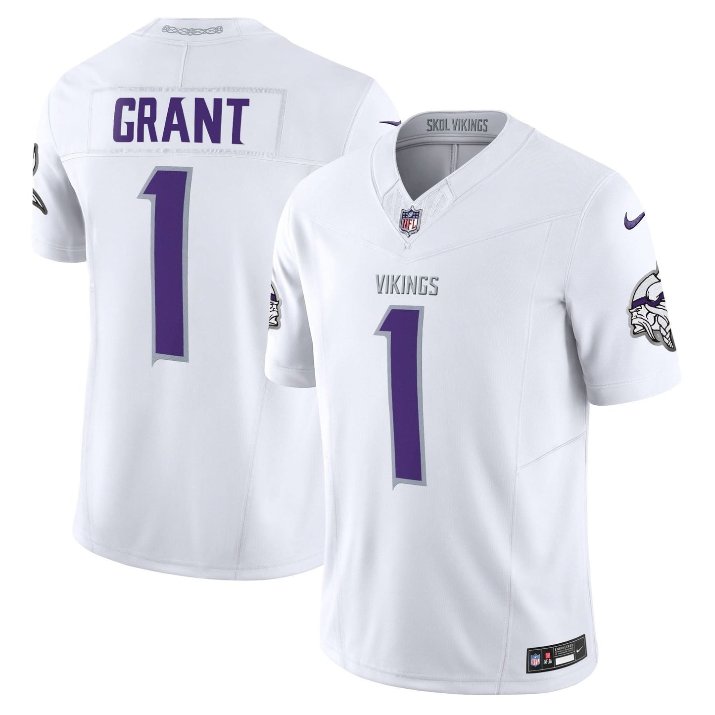 Minnesota Vikings 2024 Winter Warrior Vapor Limited Jersey - All Stitched