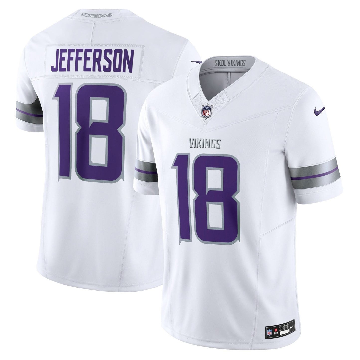 Minnesota Vikings 2024 Winter Warrior Vapor Limited Jersey - All Stitched
