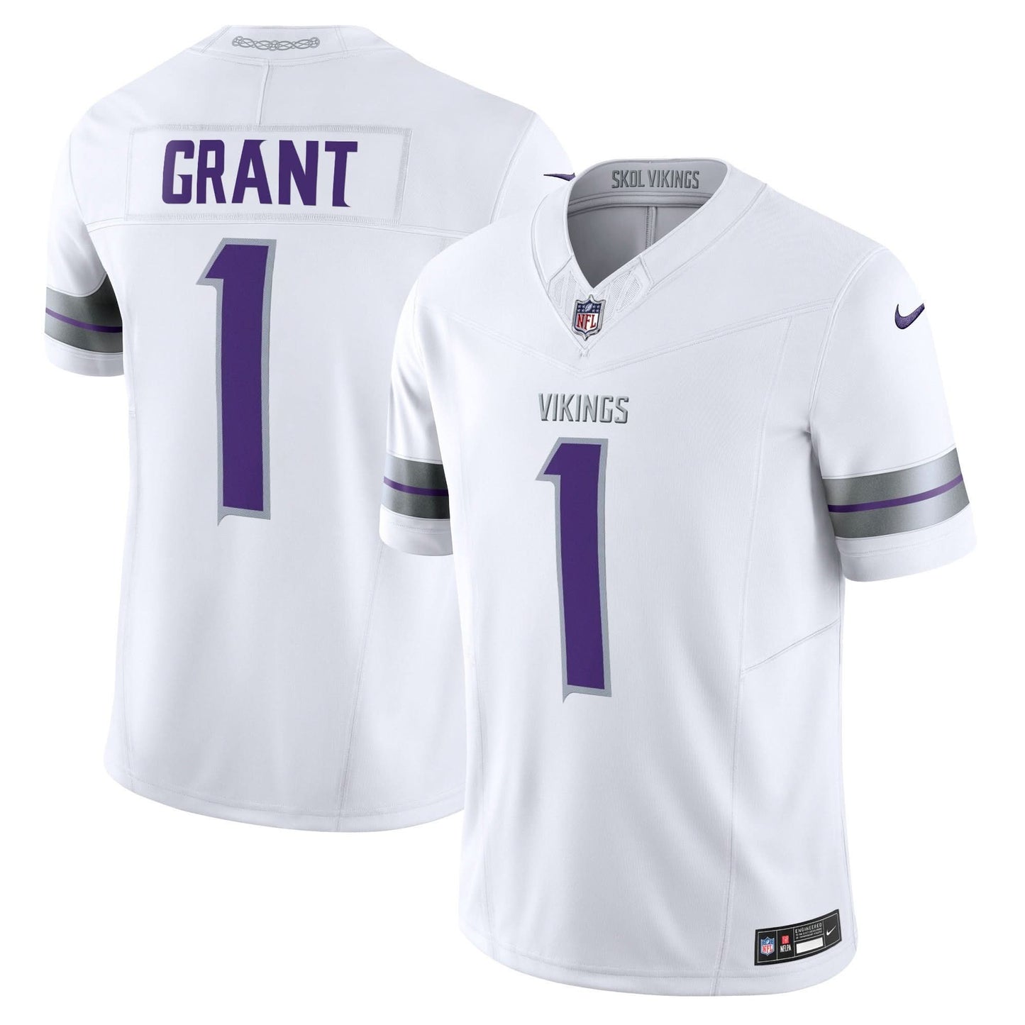 Minnesota Vikings 2024 Winter Warrior Vapor Limited Jersey - All Stitched