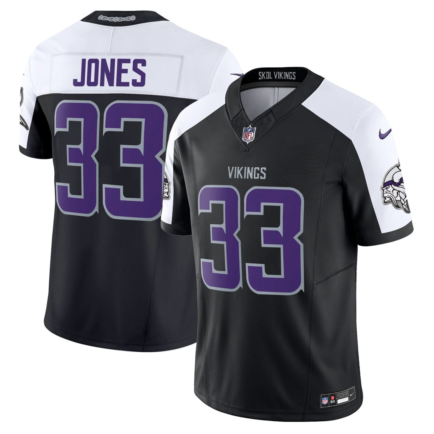 Minnesota Vikings 2024 Winter Warrior Vapor Limited Jersey - All Stitched