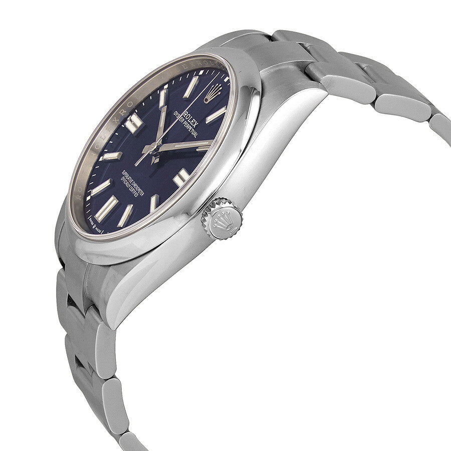 Rolex Oyster Perpetual 41 Blue Dial Steel Men's Watch - 124300-0003
