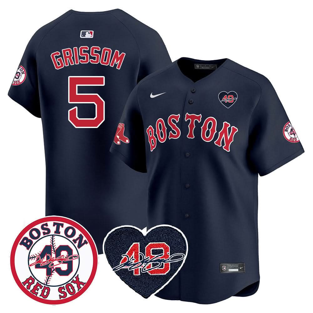 Red Sox Tim Wakefield Memorial Patch Vaper Premier Limited Jersey - All Stitched- All Stitched