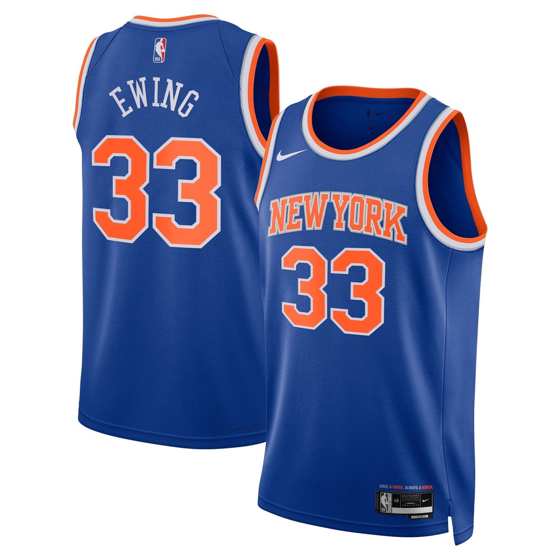 New York Knicks Swingman Jersey - All Stitched