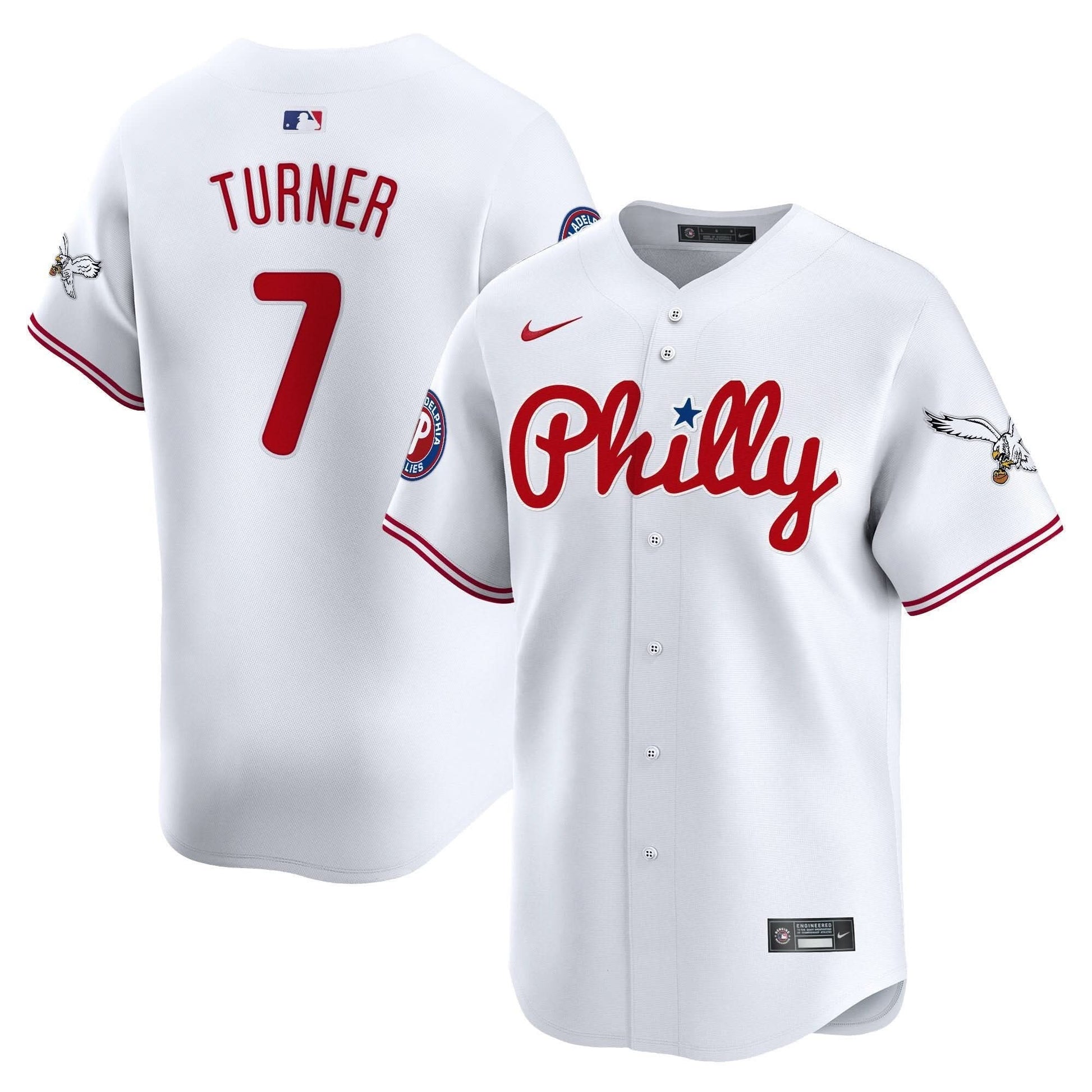 Phillies & Eagles Vapor Premier Limited Jersey - All Stitched