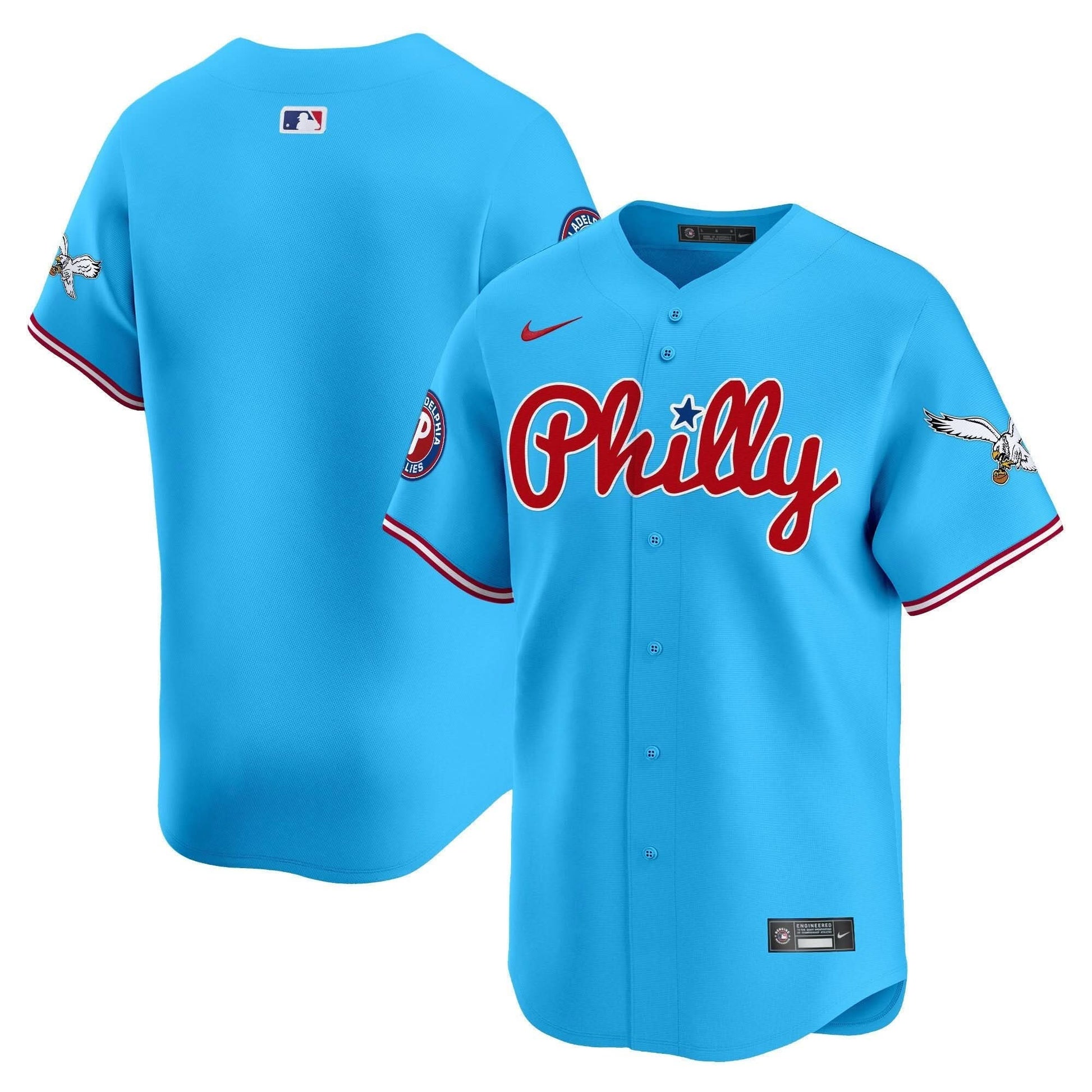 Phillies & Eagles Vapor Premier Limited Jersey - All Stitched