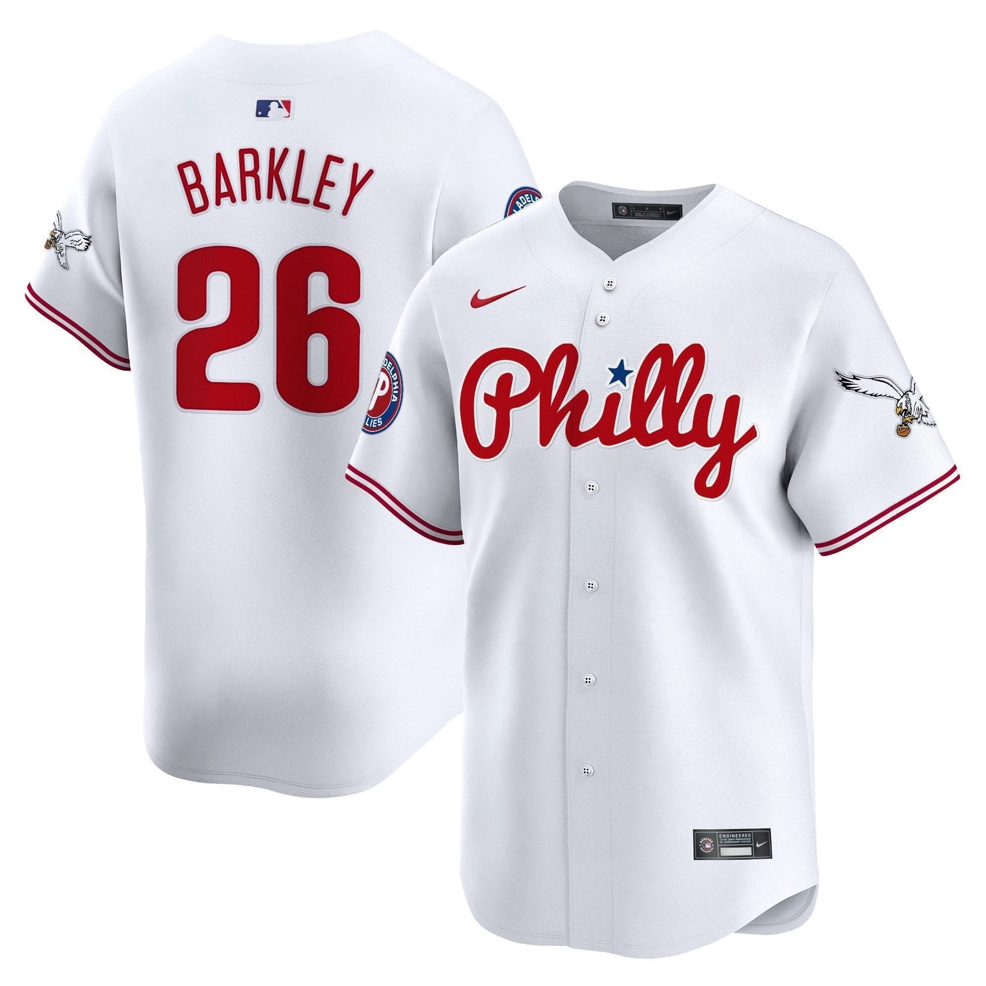 Phillies & Eagles Vapor Premier Limited Jersey - All Stitched