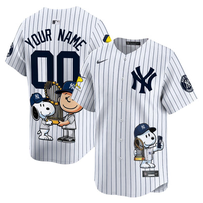 Unisex New York Yankees Vapor Premier Limited Custom Jersey - Printed