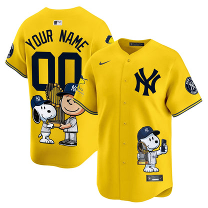 Unisex New York Yankees Vapor Premier Limited Custom Jersey - Printed
