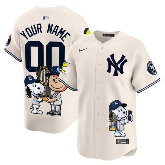 Unisex New York Yankees Vapor Premier Limited Custom Jersey - Printed