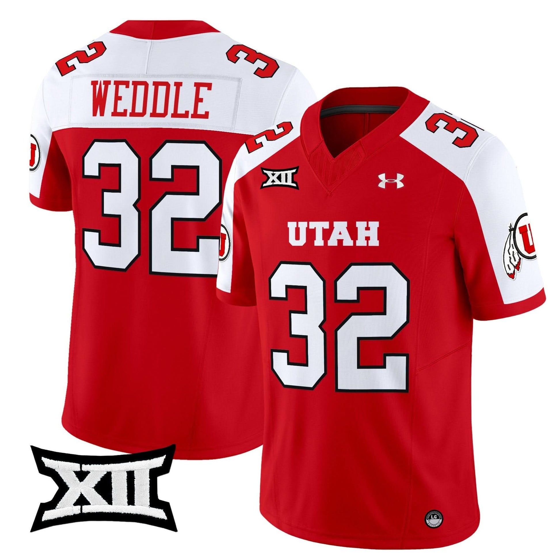 Utah Utes 2025 Vapor Limited Jersey - All Stitched