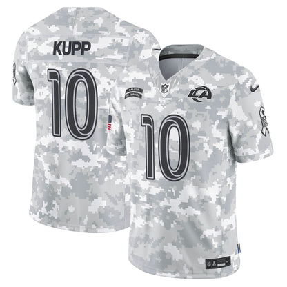 Rams 2024 Salute to Service Vapor Limited Jersey - Arctic Camo - All Stitched