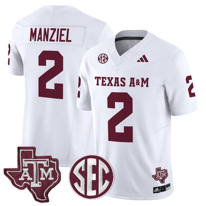 Texas A&M Aggies 2025 Vapor Limited Jersey - All Stitched