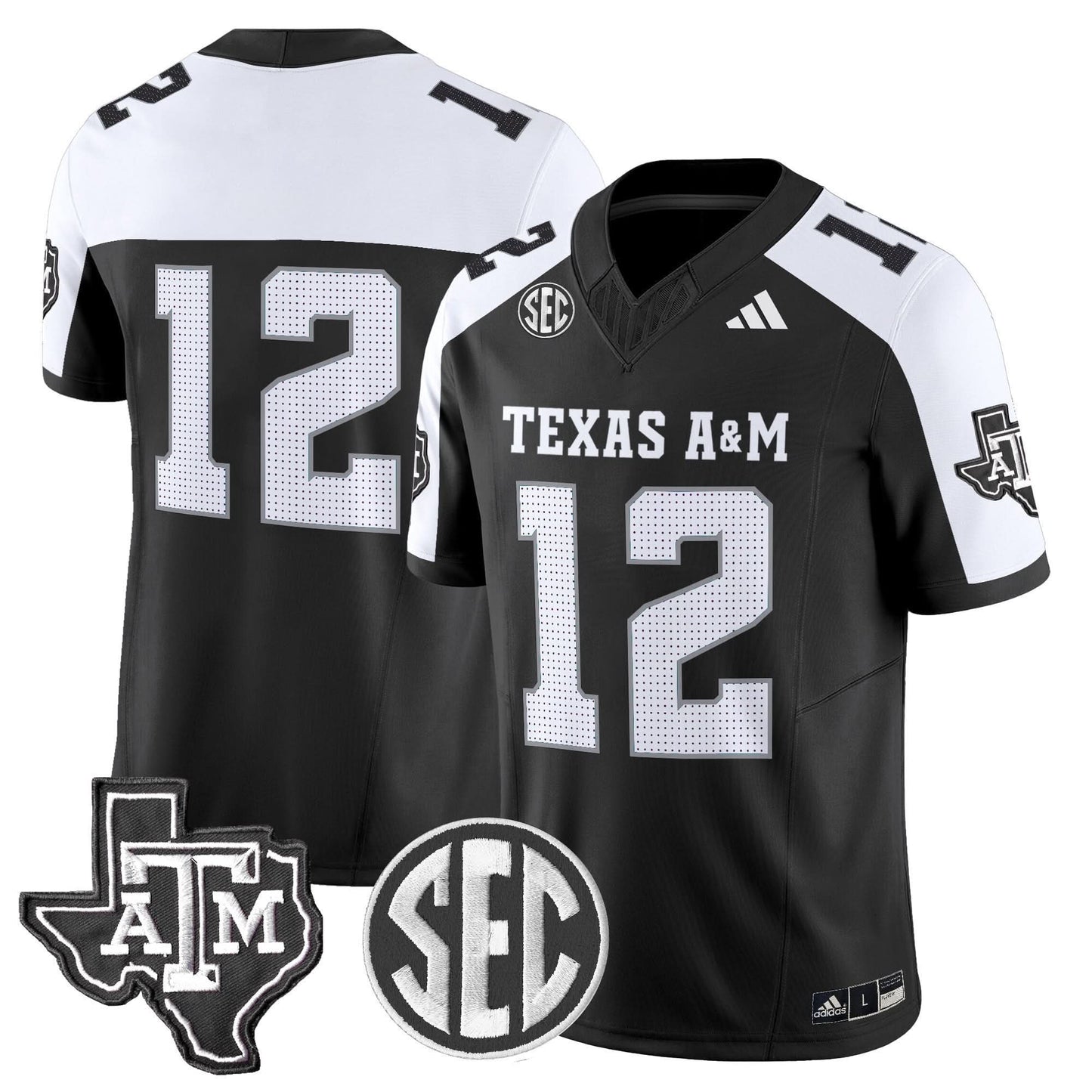 Texas A&M Aggies 2025 Vapor Limited Jersey - All Stitched