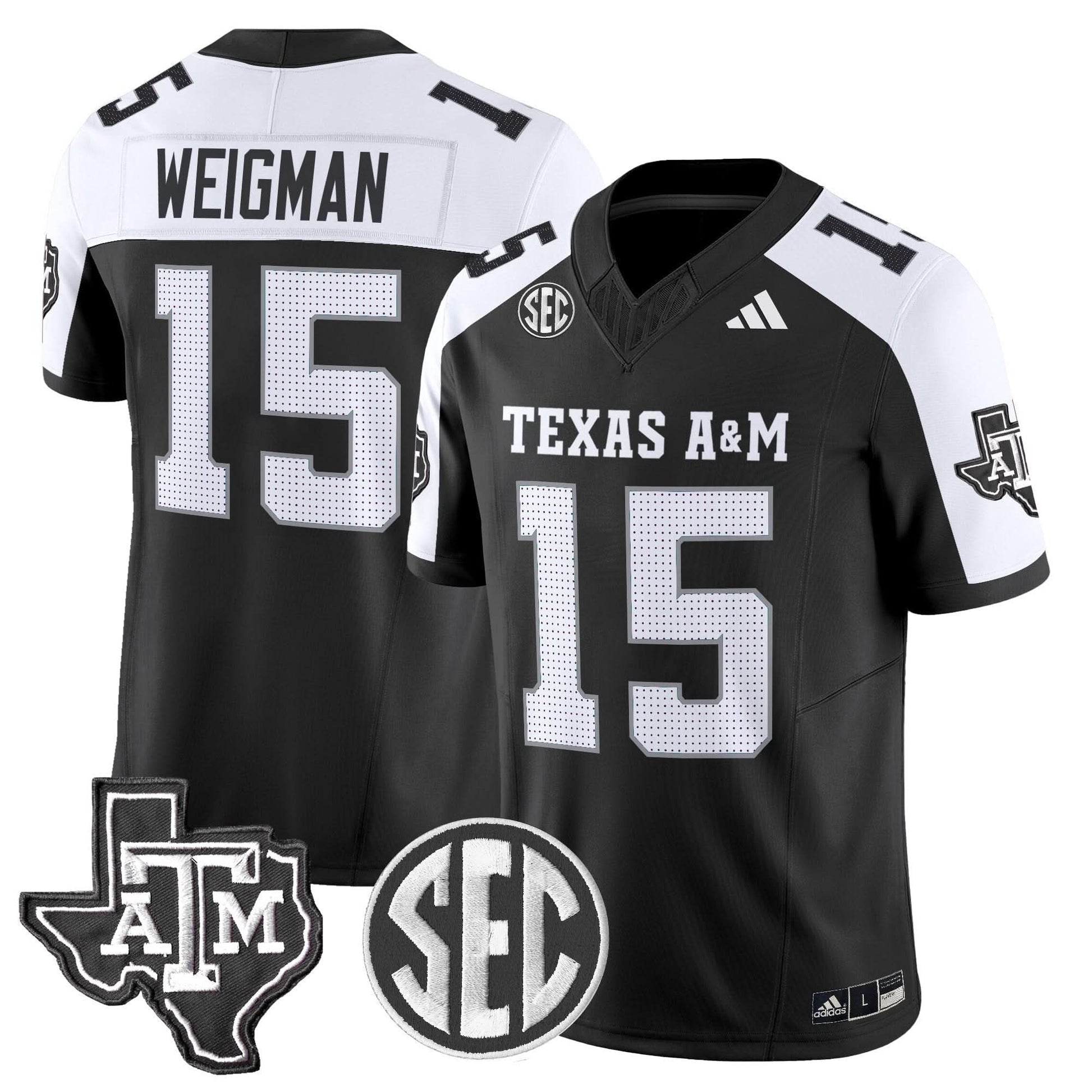 Texas A&M Aggies 2025 Vapor Limited Jersey - All Stitched