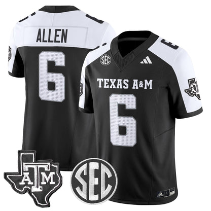 Texas A&M Aggies 2025 Vapor Limited Jersey - All Stitched
