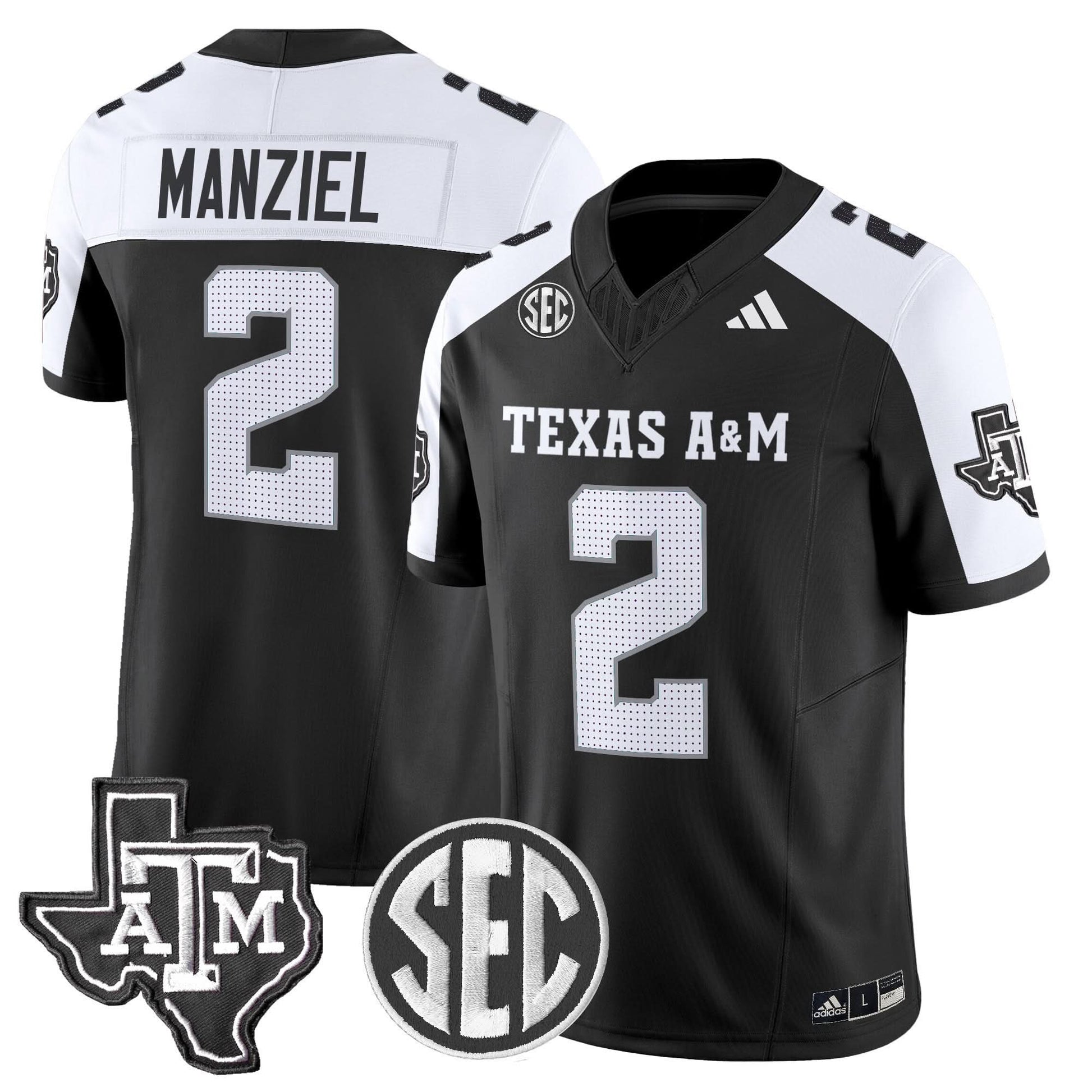 Texas A&M Aggies 2025 Vapor Limited Jersey - All Stitched