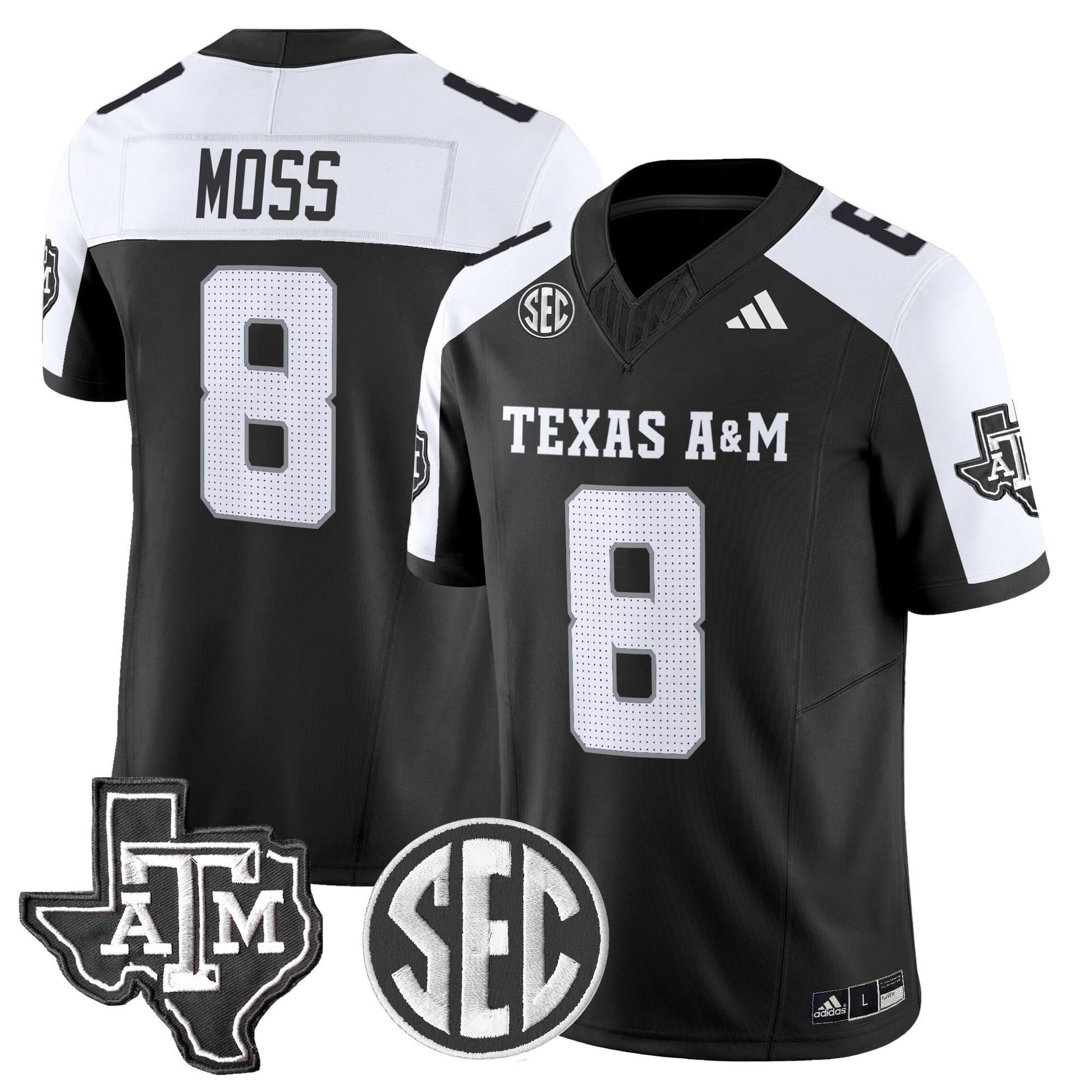 Texas A&M Aggies 2025 Vapor Limited Jersey - All Stitched