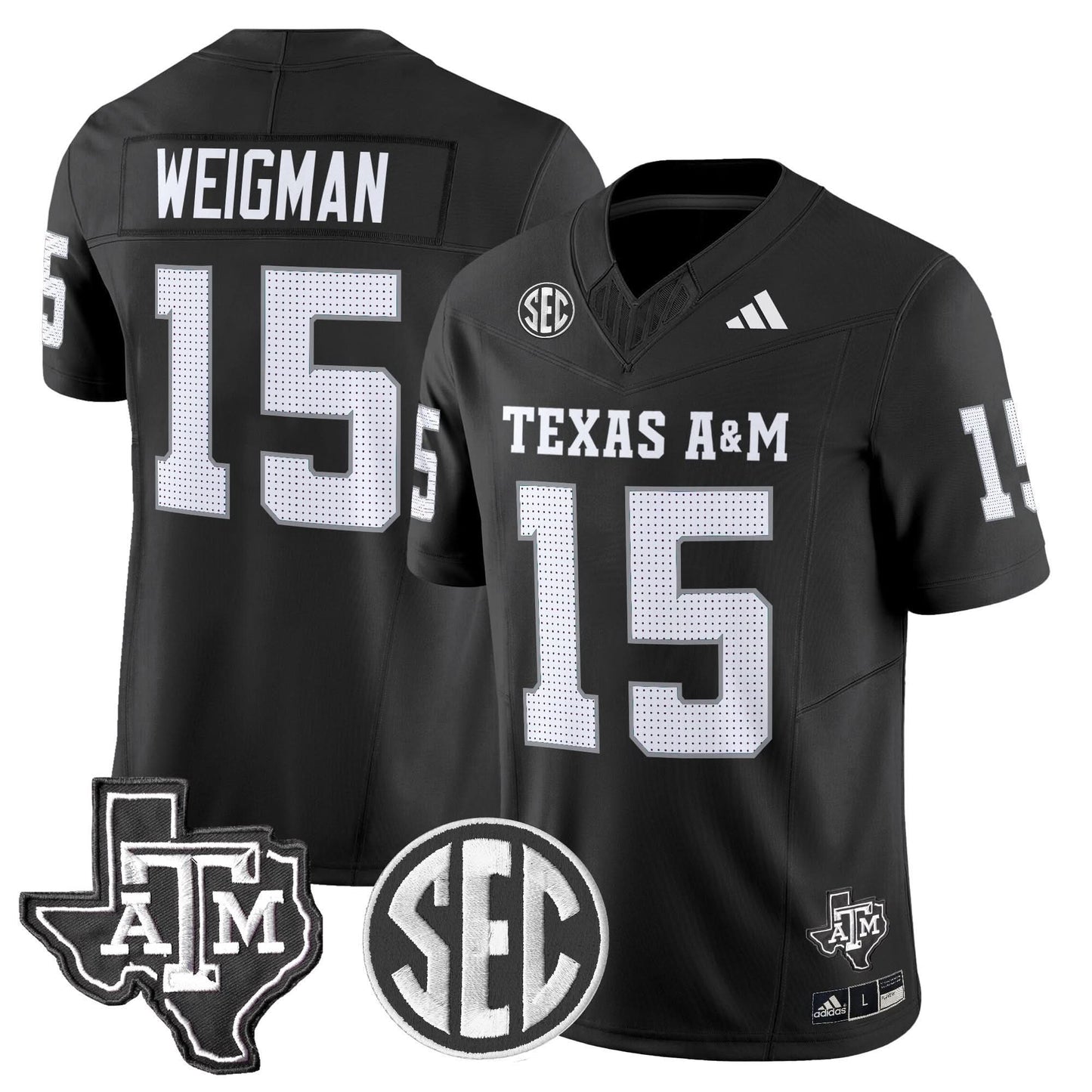 Texas A&M Aggies 2025 Vapor Limited Jersey - All Stitched