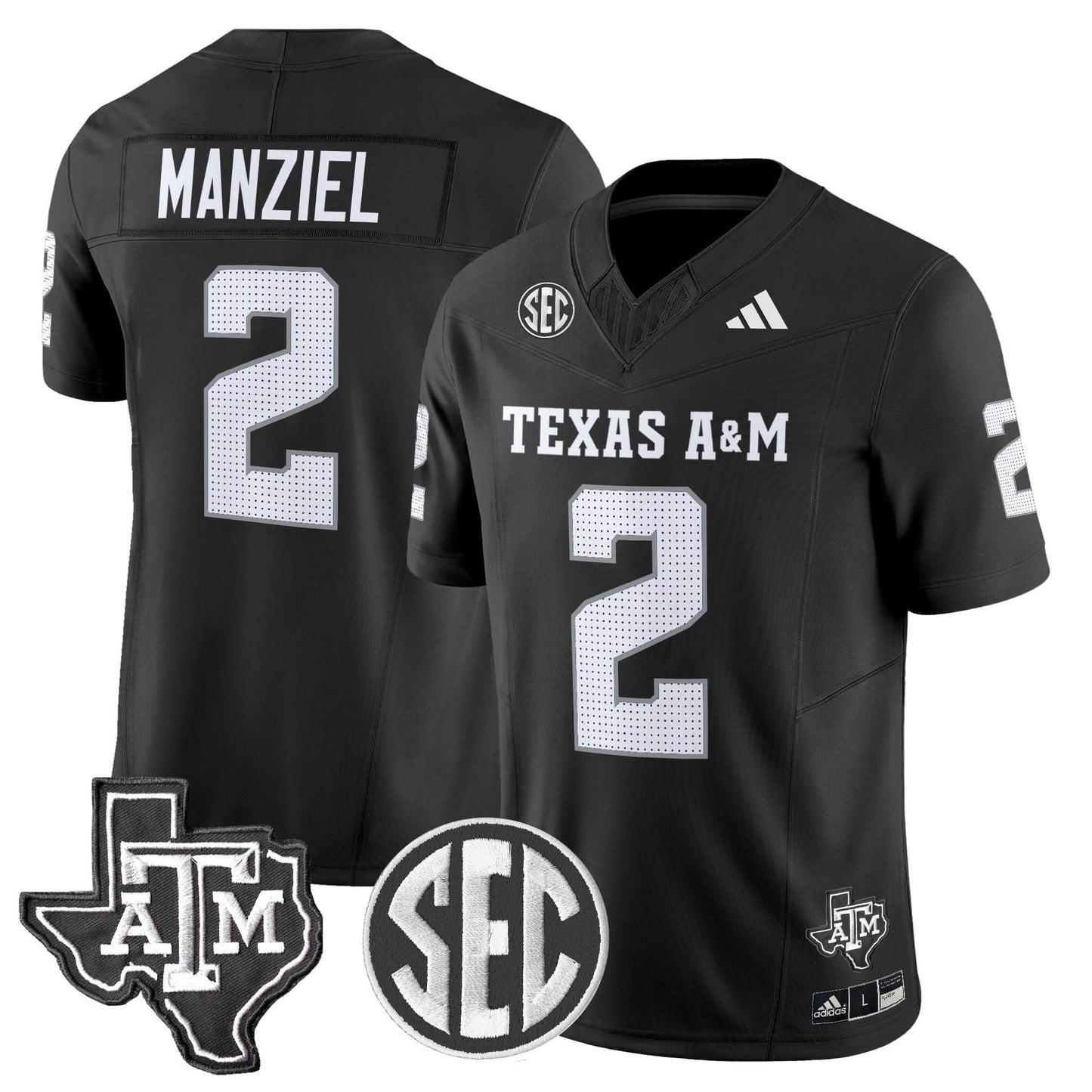 Texas A&M Aggies 2025 Vapor Limited Jersey - All Stitched