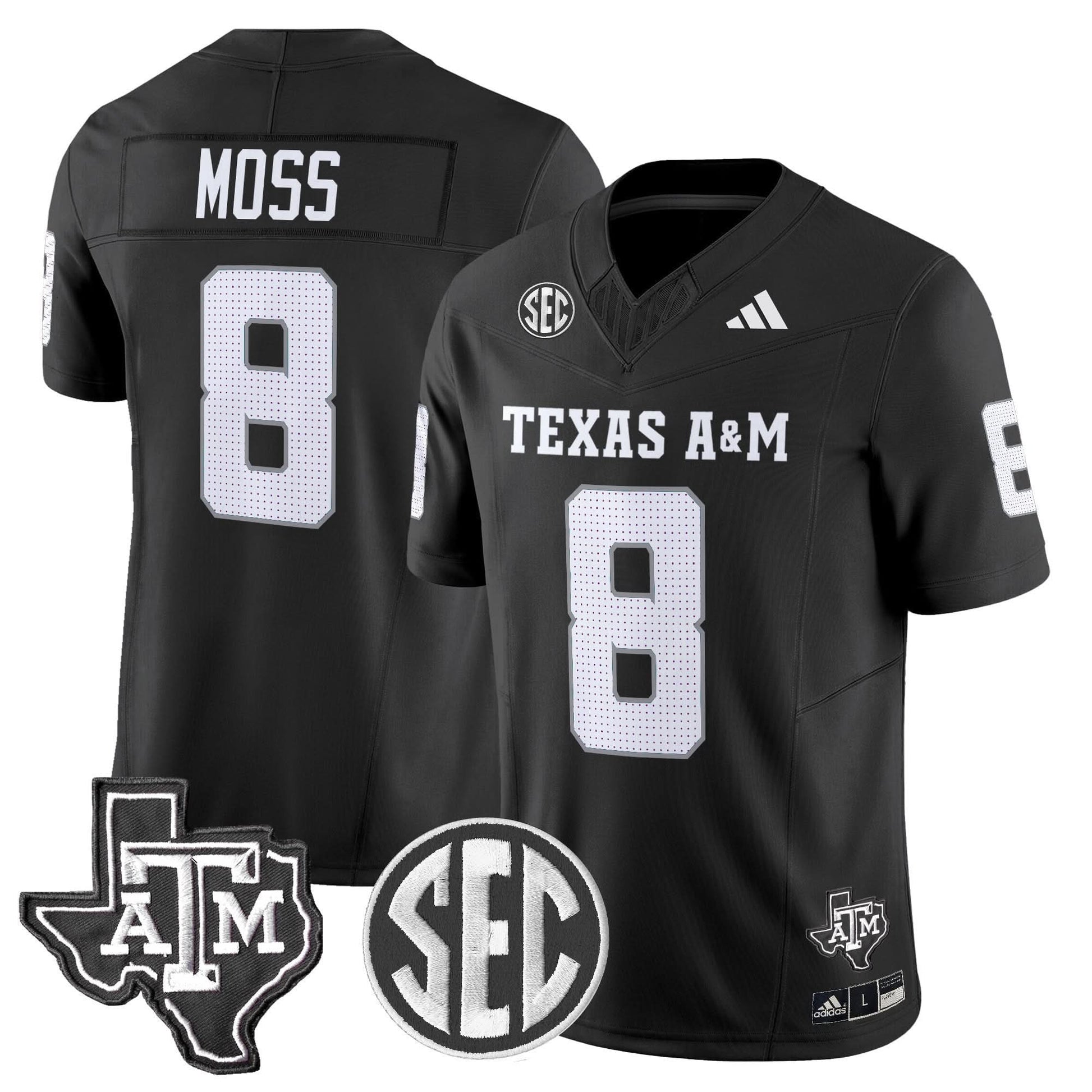 Texas A&M Aggies 2025 Vapor Limited Jersey - All Stitched
