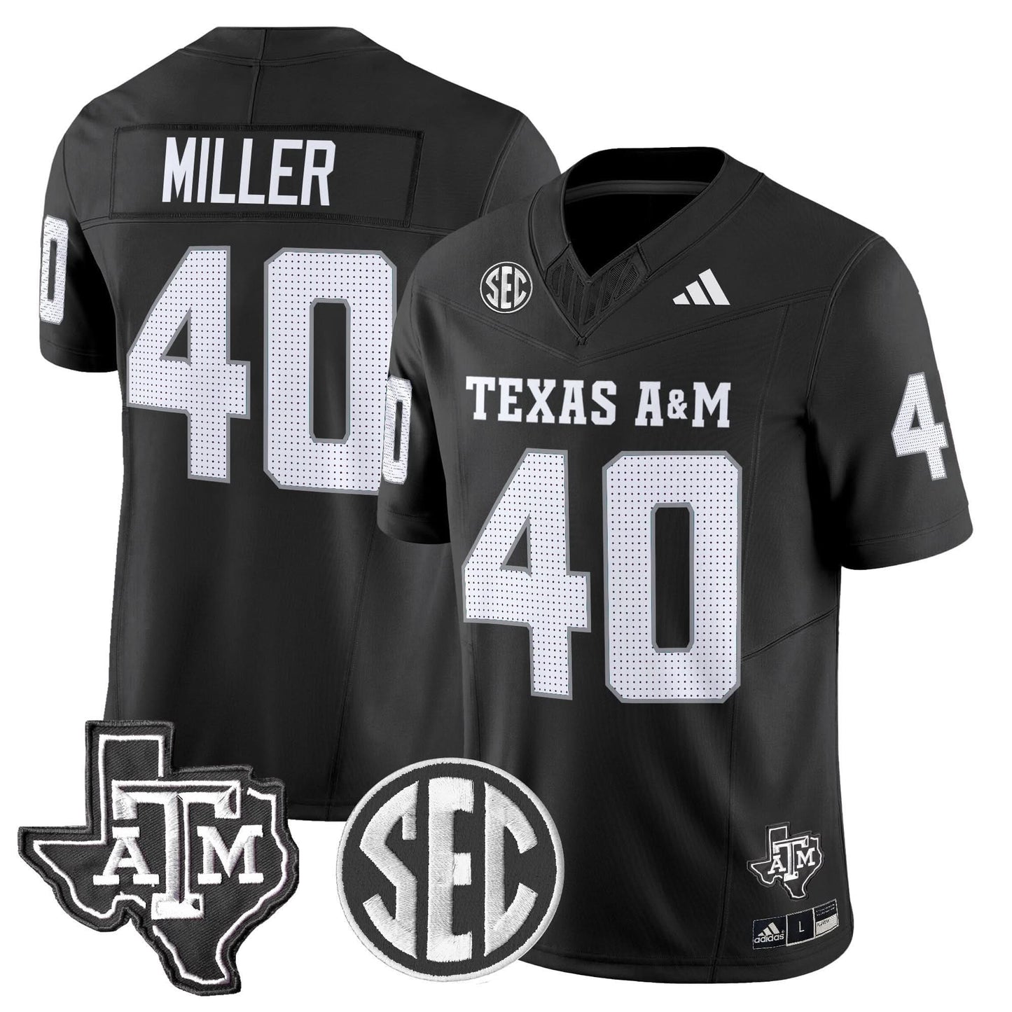 Texas A&M Aggies 2025 Vapor Limited Jersey - All Stitched